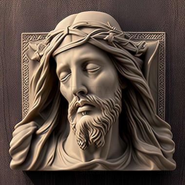 3D model jesus christ (STL)